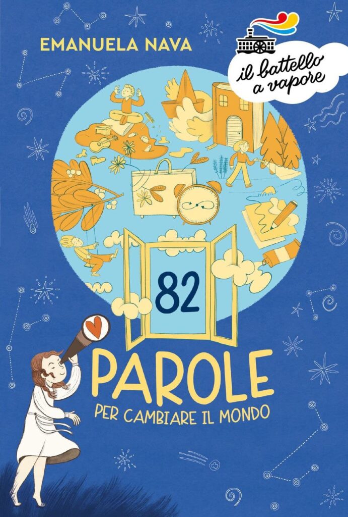 Copertina del libro "82 parole per cambiare il mondo" di Emanuela Nava